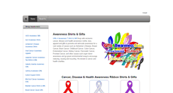 Desktop Screenshot of gifts4awareness.com
